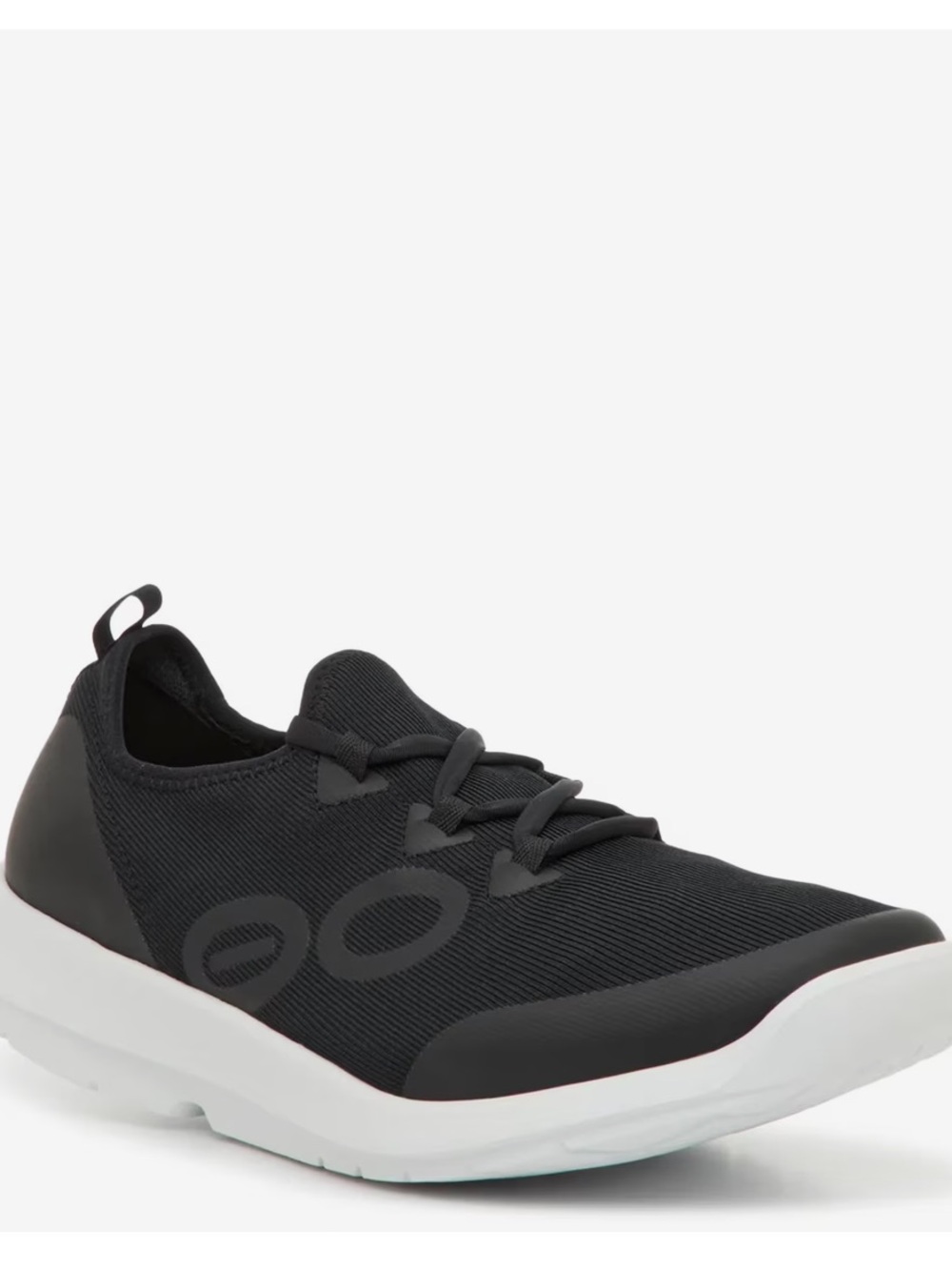 OOFOS OOmg Sport LS recovery sneaker black white size 8 women’s
